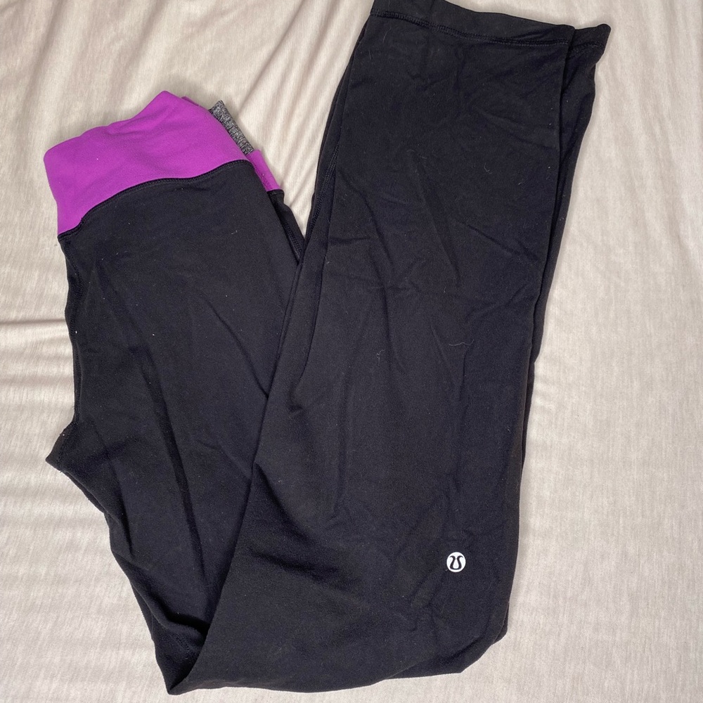 Lululemon straight leg yoga pants